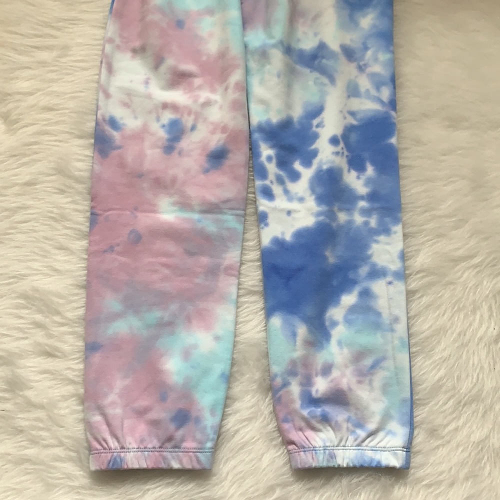 WILDFOX Tie-Dye Track Joggers Sweatpants - Picture 9 of 10